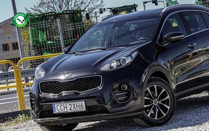 Kia Sportage cena 68800 przebieg: 126000, rok produkcji 2017 z Cieszyn małe 781